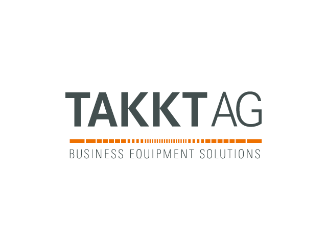 TAKKT AG Logo mit Unterzeile »Business Equipment Solutions«