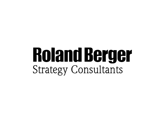 Roland Berger Logo mit Unterzeile »Strategy Consultants«