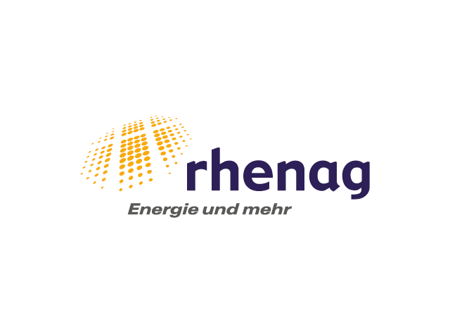 Rhenag Logo mit Unterzeile »Energie und mehr«