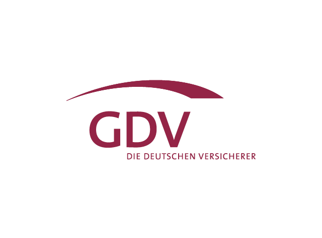 GDV Logo mit Unterzeile »Die deutschen Versicherer«