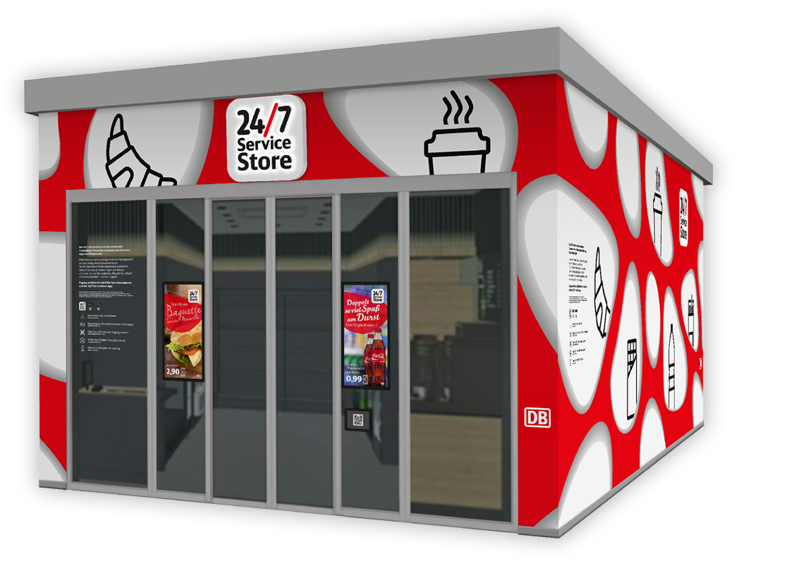 24/7 ServiceStore Ahrensburg, Fassadengestaltung