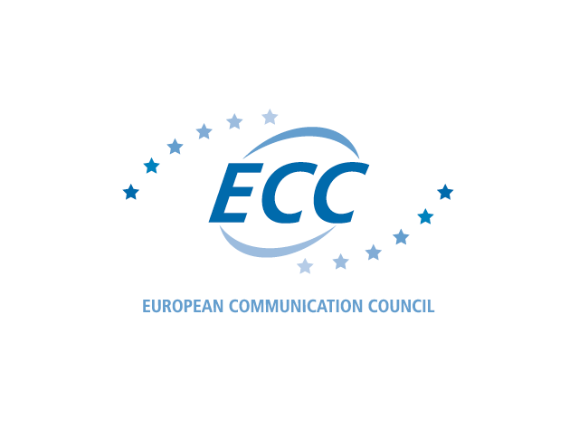 ECC Logo mit Unterzeile »European Communication ­Council«